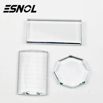 

Eyelashes Glue Holder Makeup Adhesive Glue Pallet Lash Extension Glue Holder Transparent Arrival Rectangular Crystal
