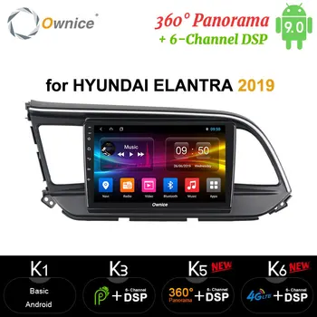 

Ownice carplay Android 9.0 GPS Navigation 9 inch car Radio 4G LTE 6-Channel DSP 360 Panorama Optical for Hyundai Elantra 2019