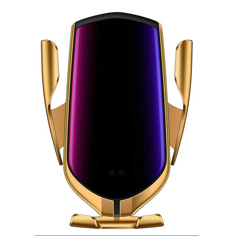 

Automatic Clamping Car Phone Holder Wireless Charging Car charger Holder Mount Air Vent for ios and Android Fast Charg