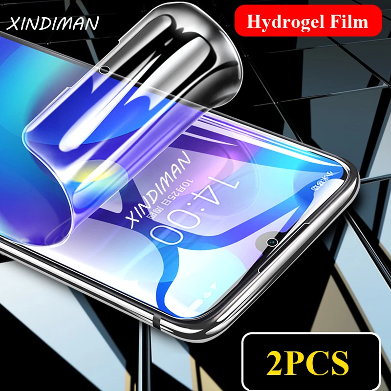 XINDIMAN 25D полная Гидрогелевая пленка для xiaomi play Взрывозащищенная передняя + задняя