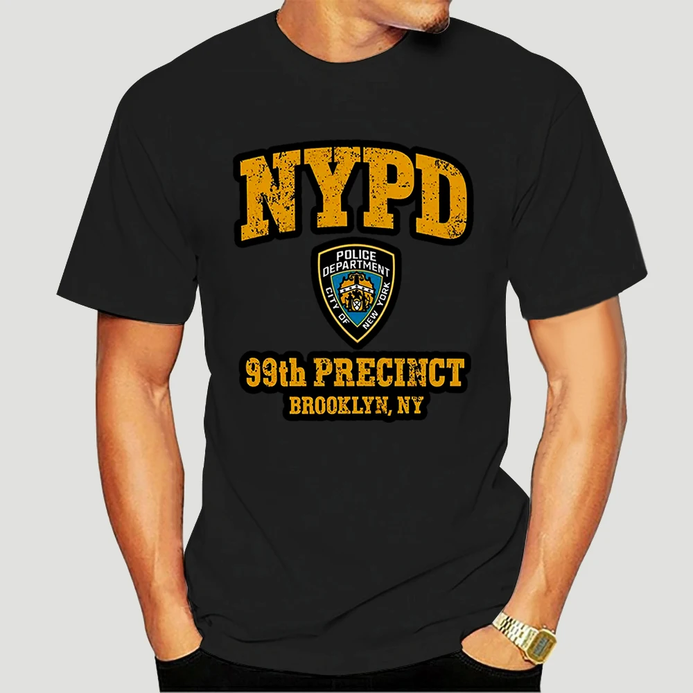 Brooklyn Nine Для мужчин футболка 99th участка NY 99 игрушки для взрослых из хлопка с
