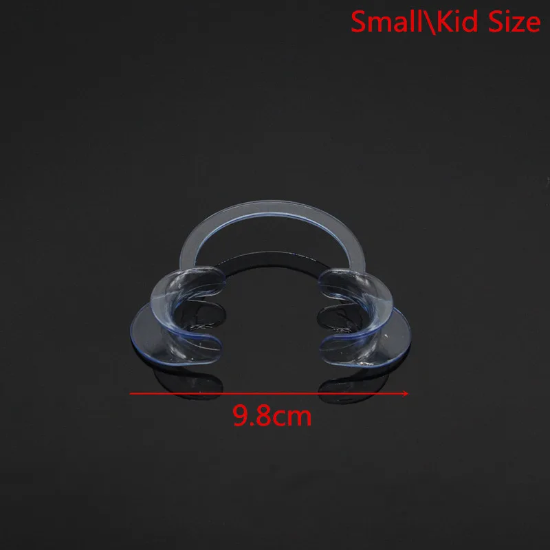 1pcs small size Стоматологическая c-тип рот открывалка отбеливание зубов щек Втягивающее устройство большой \ Средний \ Малый для стоматологической клиники - Цвет: 1pcs small size