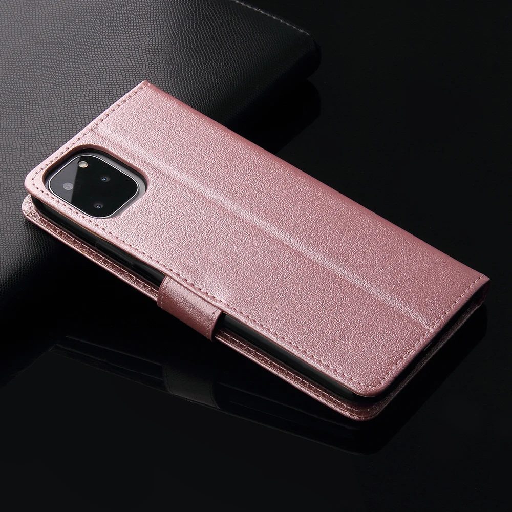 Чехол-Кошелек с откидной крышкой для iPhone 11 ремешком подарка фоторамкой