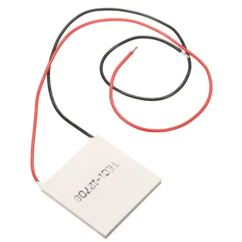 

TEC1-12708 Heatsink Thermoelectric Cooling Cooler Heating Peltier Plate Module White