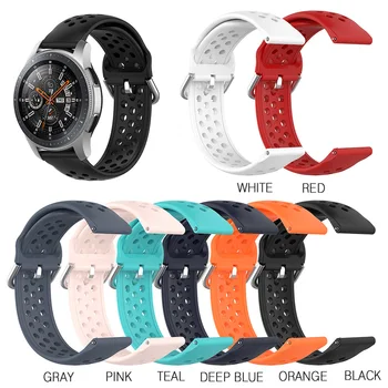 

Silicone Replacement Breathable Strap For Huawei watch GT 2 Magic 46mm strap 46mm watchbands For Huawei gt 2e 42mm Bracelet
