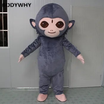 

Fancy Monkey Mascot Costume Cartoon Halloween Birthday Performance Props Cosplay Apparel Dress for Adult Animal High Quality