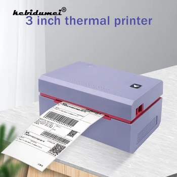 

Thermal Label Printer Mini USB Printer QR Code Sticker Label Express Electronic Waybill Label Printer Product Barcode with EU US
