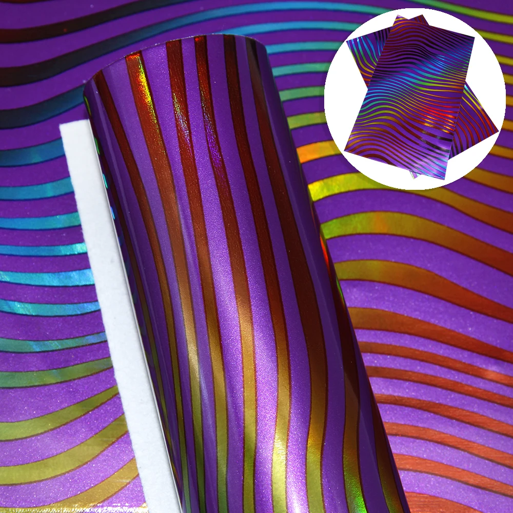 20*34 см Лазерная красочная зебра узор синтетическая кожа, материалы для ручных поделок для изготовления сережек ремесла, 1Yc7483 - Цвет: 1091452004