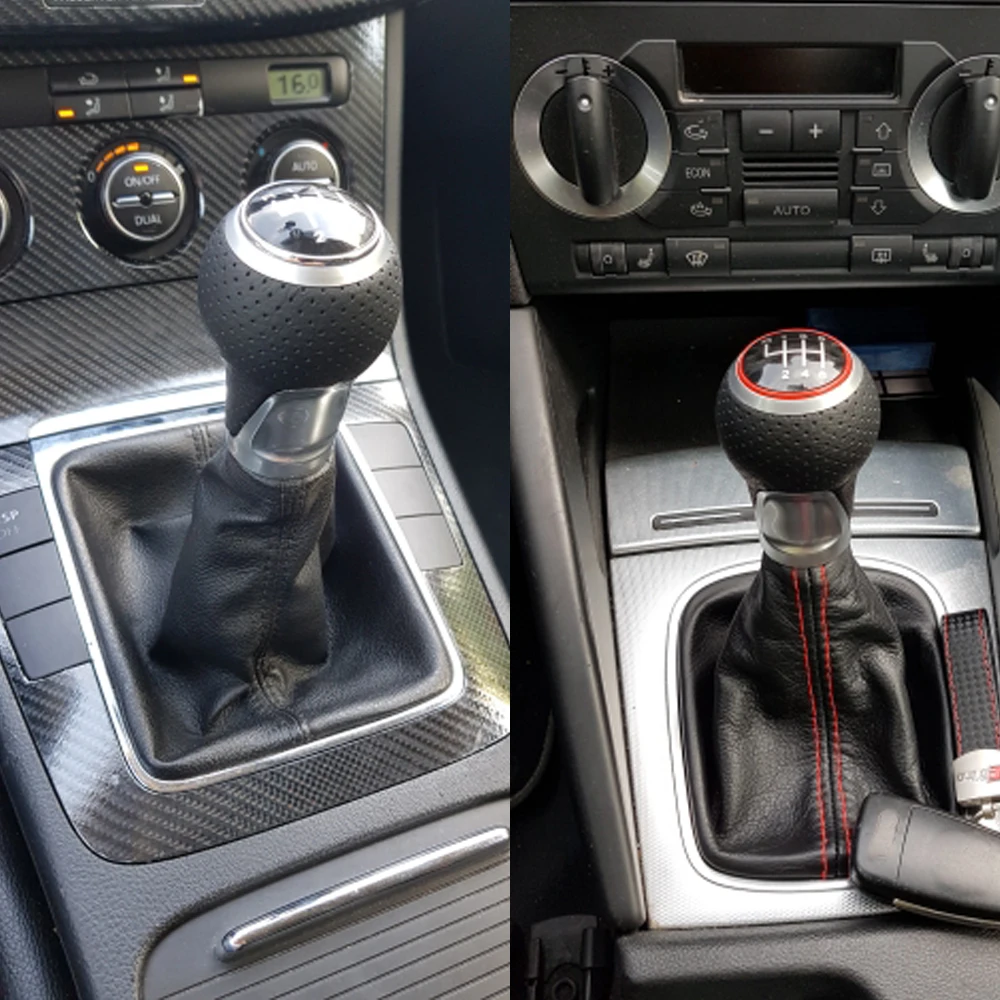Отличное качество ручка переключения передач для Audi skoda seat A3 A4 B6 B7 b8 A6 S4 B8 8K A5 8T Q5 8R