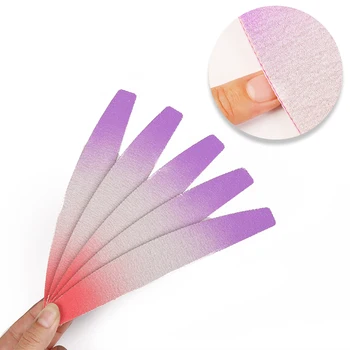 

1 Pc Professional Colorful Rainbows Nail File Washable Grinding Polishing Sanding Buffer Nail Art Pedicure Nail Care Tools