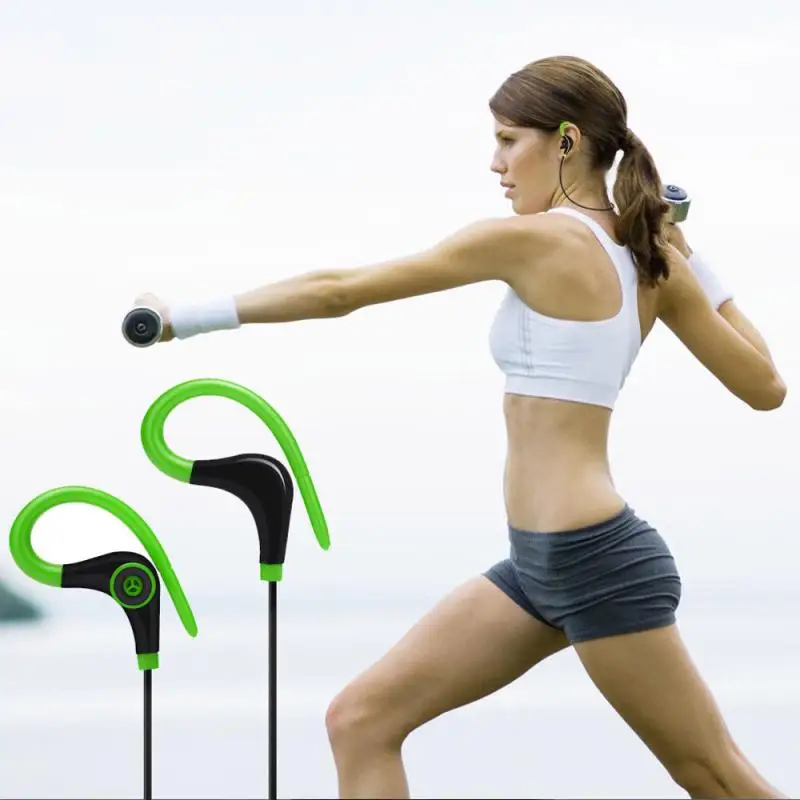 Спортивные Беспроводные Наушники Bluetooth стерео наушники крючки спортивные с