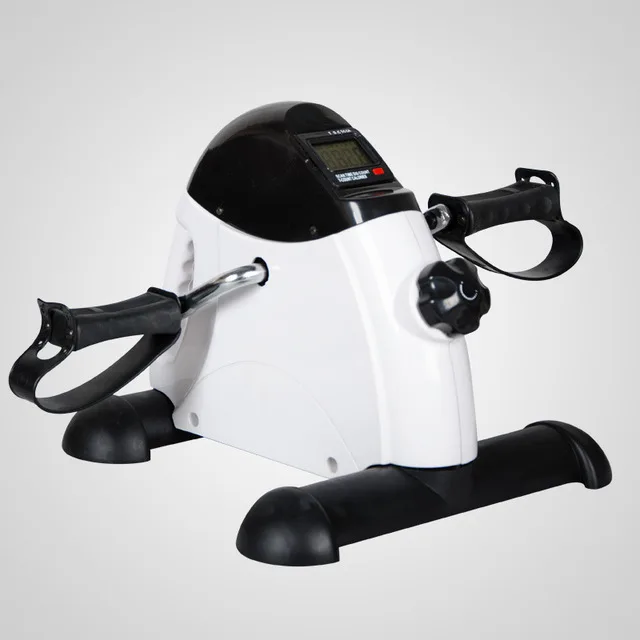 

Mini Exercise Bike Elderly Treadmill Hands and Feet Sharing Indoor White Fitness Equipment Body Building Sports Healthy Steppers