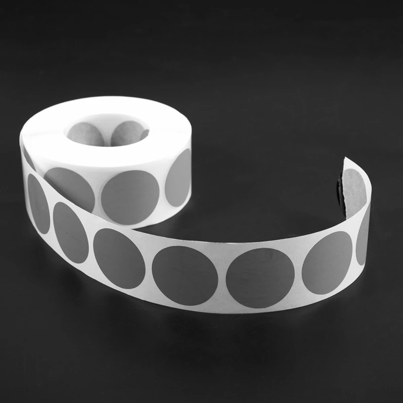 HOT-1000Pcs Scratch-Resistant Card Coating Sticker Magic Creative Card Coating 25Mm Round