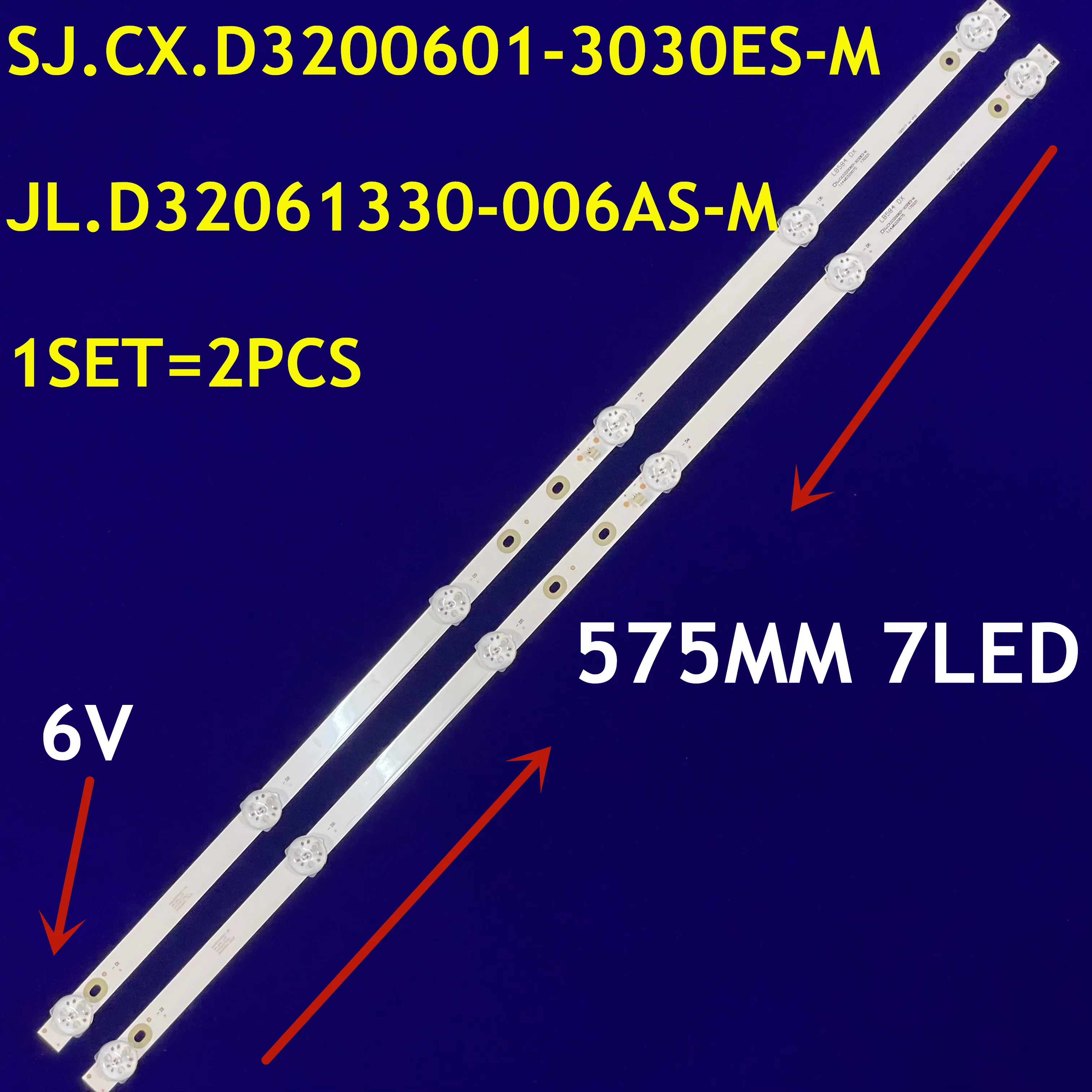 20PCS LED Strip HL-00320A30-0601S-03 07 A1 H32D7100E H32D71100E LE ...