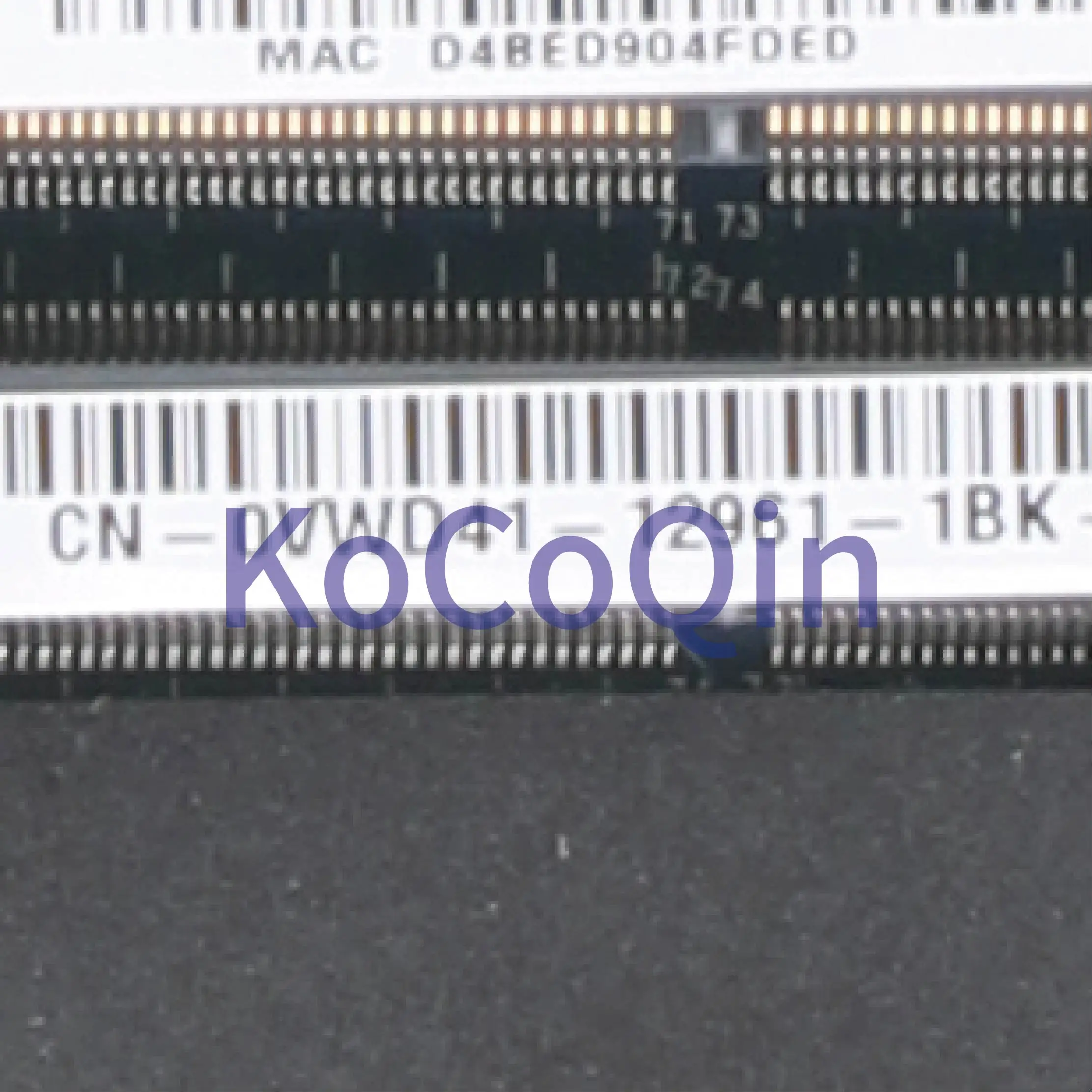 KoCoQin материнская плата для ноутбука DELL Alienware M11X R3 i7-2637M материнская плата CN-0VWD41 0VWD41 LA-6961P SR0D3 N12P-GS-A1 1G