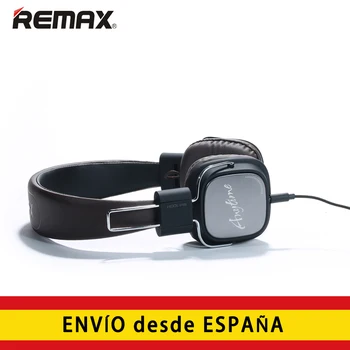 

REMAX RM-100H folding headphones with cable and microphone, 40 mm transducers for greater response and closed design for Sup