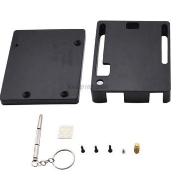 

Black Aluminum Protective Case Metal Shell Box Enclosure for Arduino Uno R3 Kit