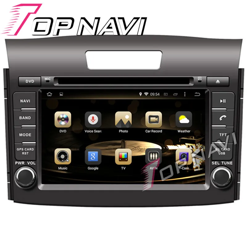 Android 9,0 Восьмиядерный " Автомобильный gps навигатор для Honda CRV 2012-стерео Авто Радио DVD мультимедиа аудио плеер авторадио