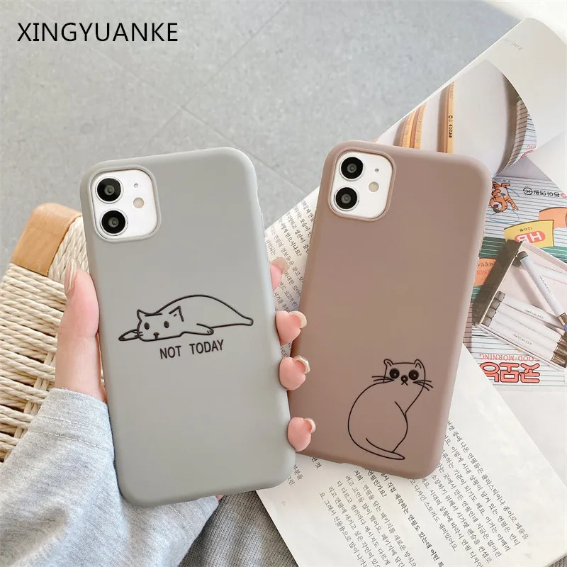 kawaii phone cases samsung Cute Bear Back Cover For Samsung Galaxy A10 A30 A20E A32 A52 A72 A41 A11 A12 A02S M21 M31S M51 A6 A7 A8 Plus 2018 Silicone Case silicone case samsung