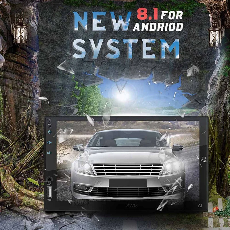 

Car Control Modified 7 Inch Hd Car Bluetooth Mobile Phone Interconnection Mp5 Player Gps Navigation Host