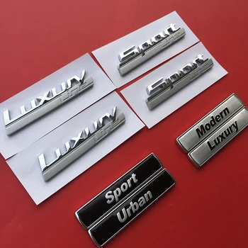 

New Luxury Sport Line Fender Emblem for BMW 730 740 750 750Li Urban Modern M Performance Gran Coupe Bar Logo Car Styling Sticker