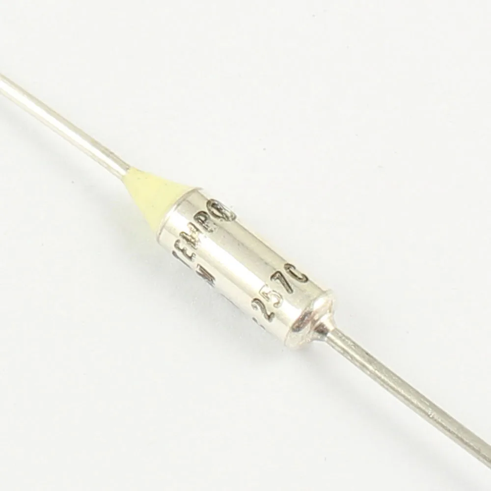 50pcs Microtemp Thermal Fuse 257 °c Degree Cutoff 250v 10a G4a00