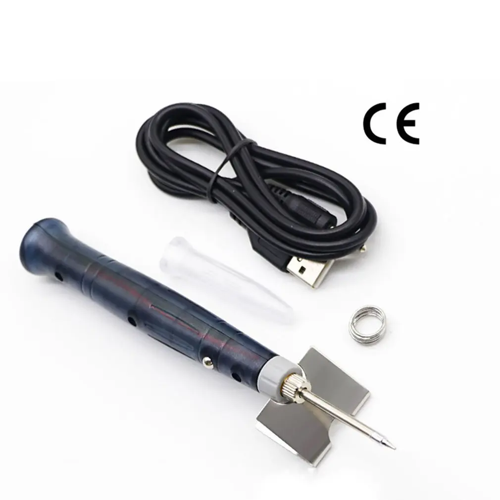 Портативный USB паяльник ручка 5 в 8 Вт мини-фиксатор кнопка переключатель Электропитание паяльная станция сварочное оборудование инструменты