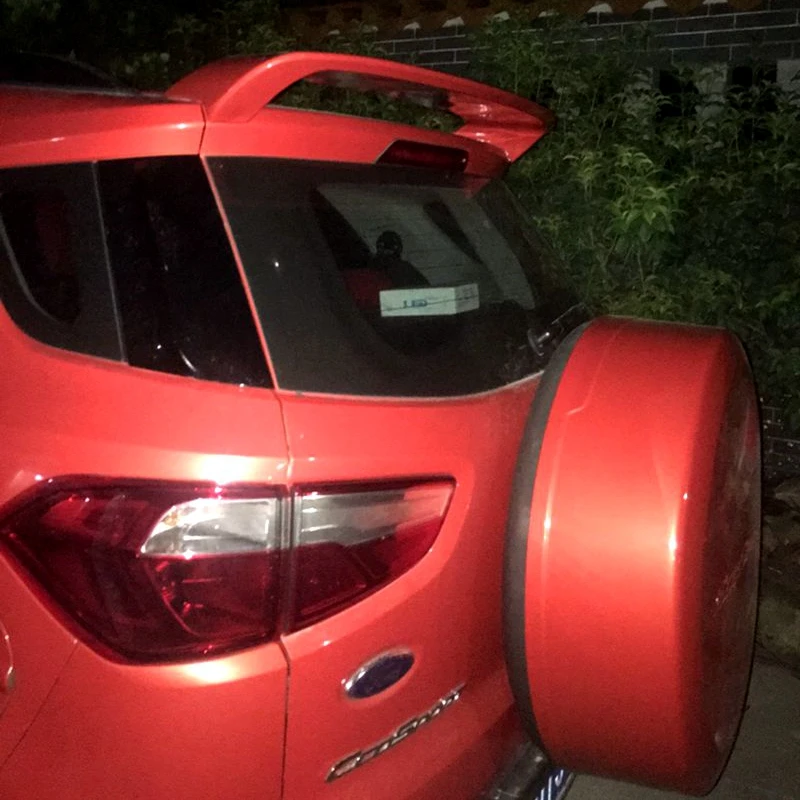 Используется для ford ecosport 2010 2011 2012 2013 спойлер высокого качества ABS Материал заднее крыло автомобиля Спойлер для ford ecosport