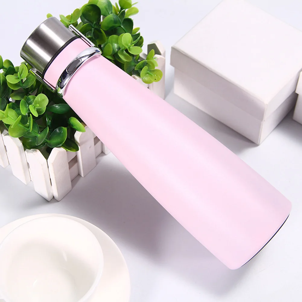 500ml Solid Gifts Home Portable Vacuum Cup Outdoor Sports Leakproof Travel Double Deck Office Fashion Stainless Steel Non-Slip