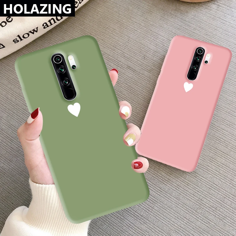 Чехол для Xiaomi Redmi Note 8 Pro 7 6 K20 K30 8A 7A POCO X2 чехлы пар с принтом сердца мягкий чехол