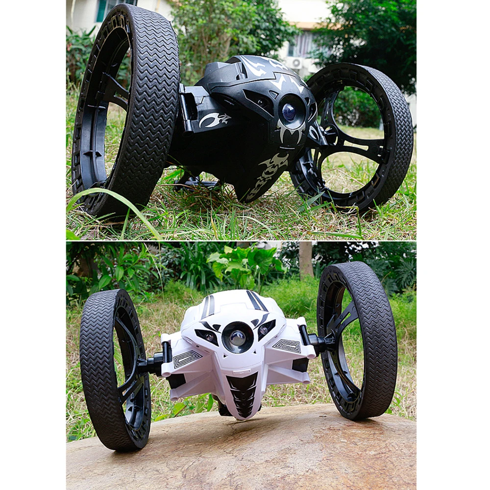 Remote control car RC Bounce Car 2.4G Jumping Car with WIFI camera 2.0mp Flexible Wheels Rotation LED Night Light RC Robot Car