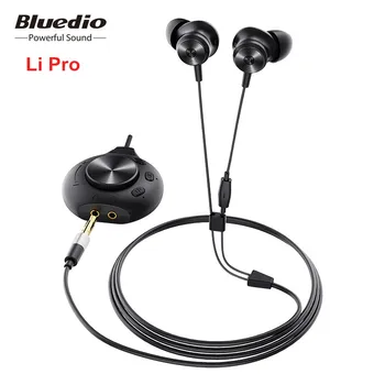 

Bluedio Li Pro Wired Earphone 7.1 Virtual Sound Card HIFI Stereo Magnetic Headset Built-in Microphone For Phone PC