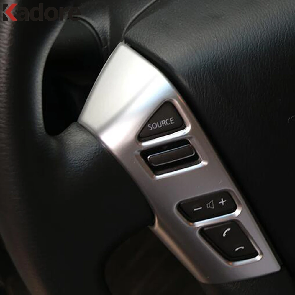 Матовый чехол на руль для Nissan Armada Patrol Royale Nismo Infiniti QX56 QX80 Y62 2016 2017 2018 ABS|trim cover|trim cartrim