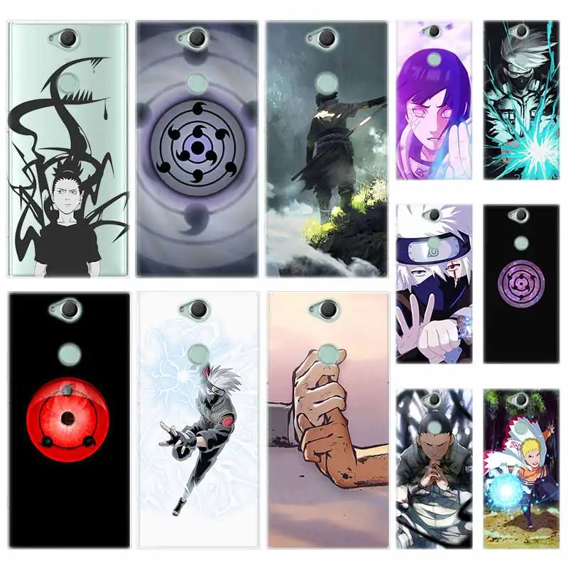 Силиконовый ТПУ чехол для Sony Xperia X XA XA1 XA2 XA3 XZ XZ1 XZ2 XZ3 XZ4 L1 L2 L3 Plus Compeact Hokage Naruto Kakashi Japanese