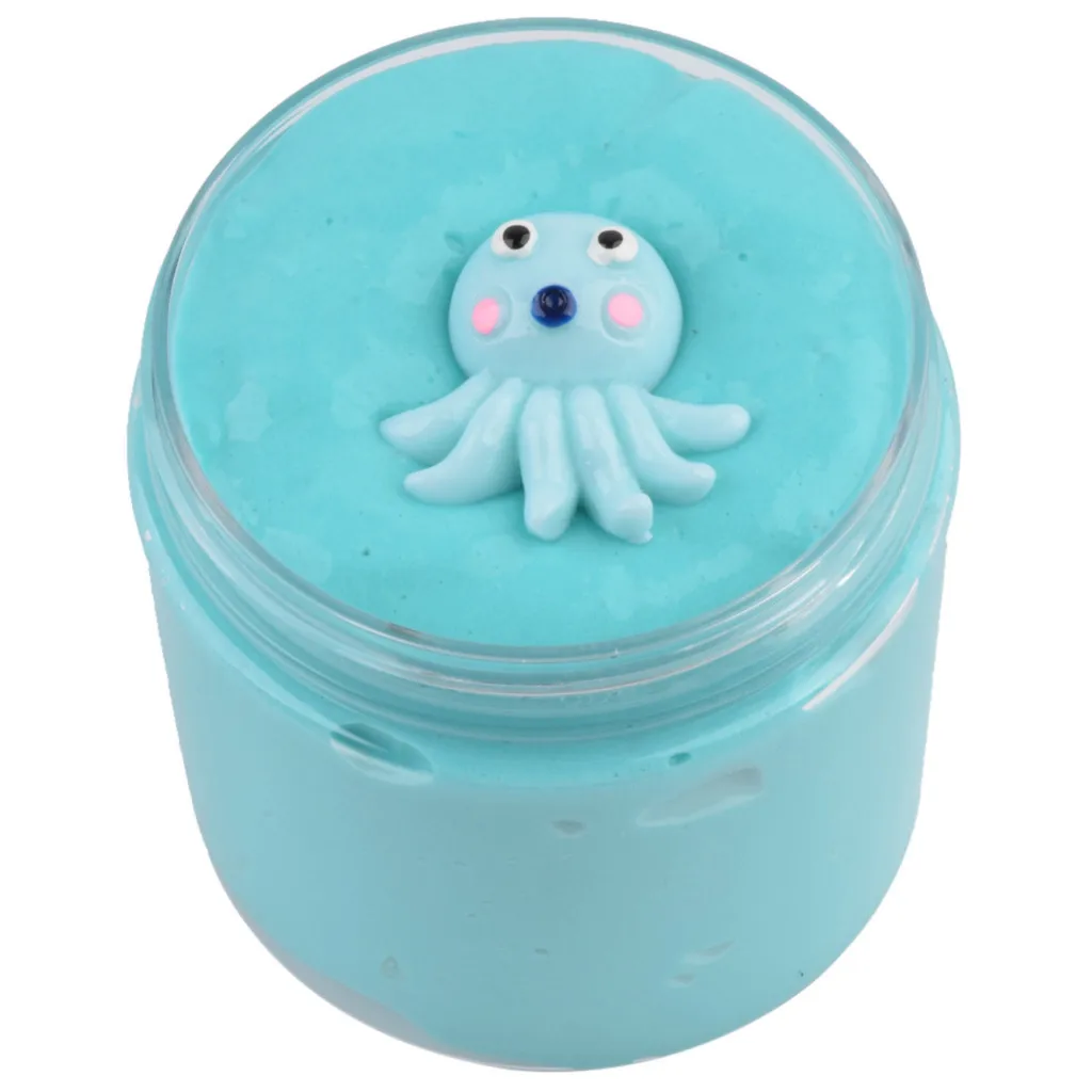 Octopus Non-Stick Large Foam Mud Pressure Relief Toys Scented Oily Mud Slime Toys Antistress Gadgets Stress Relief Toy #B