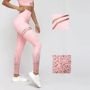 

Printed Yoga Pant Women Sports leggings HIgh Waist Fitness Running Tights Sport Pants Compression Tight