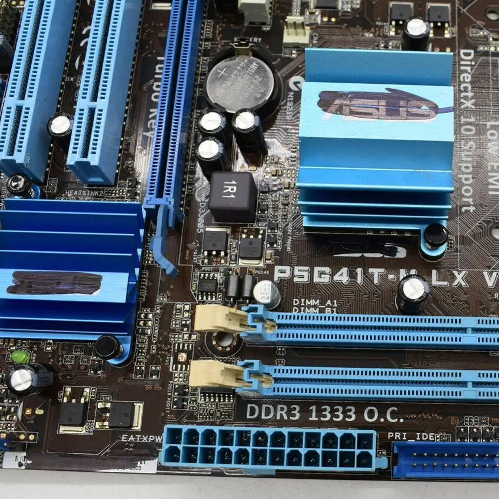 ASUS P5G41T-M LX V2 Motherboard DDR3 8GB G41 P5G41T-M LX V2 X16 Computador Desktop Mainboard PCI-E VGA p5G41T Usado