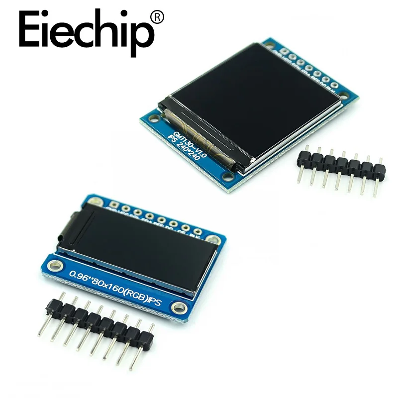 TFT LCD Display 80*100 240*240 SPI interface for Adunio Full Color Lcd Screen 0.91 inch 1.3 Drive IC St7735 St7789 | Электронные