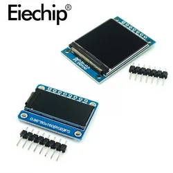Tela lcd colorida para adunio, tela lcd 80*100 240*240, interface spi, 0.91 polegadas, unidade ic st7735 st7789, 1.3 polegadas