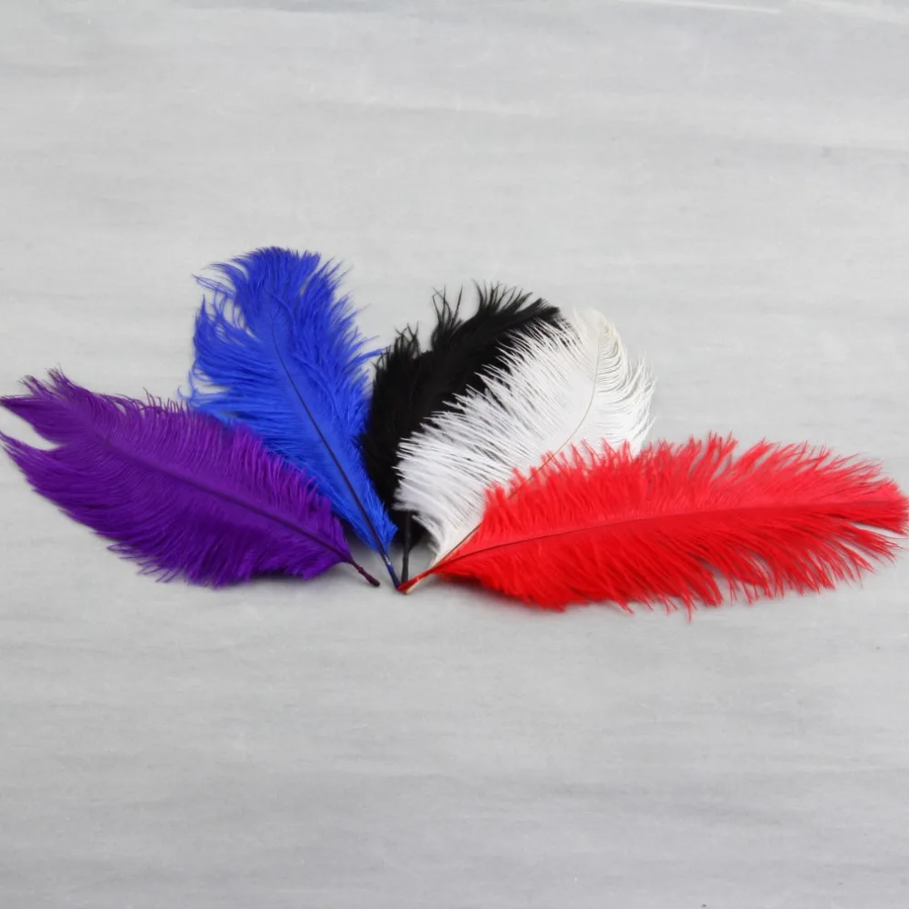 

Colorful High Quality Natural Ostrich Feathers Fit XMAS Wedding Decoration