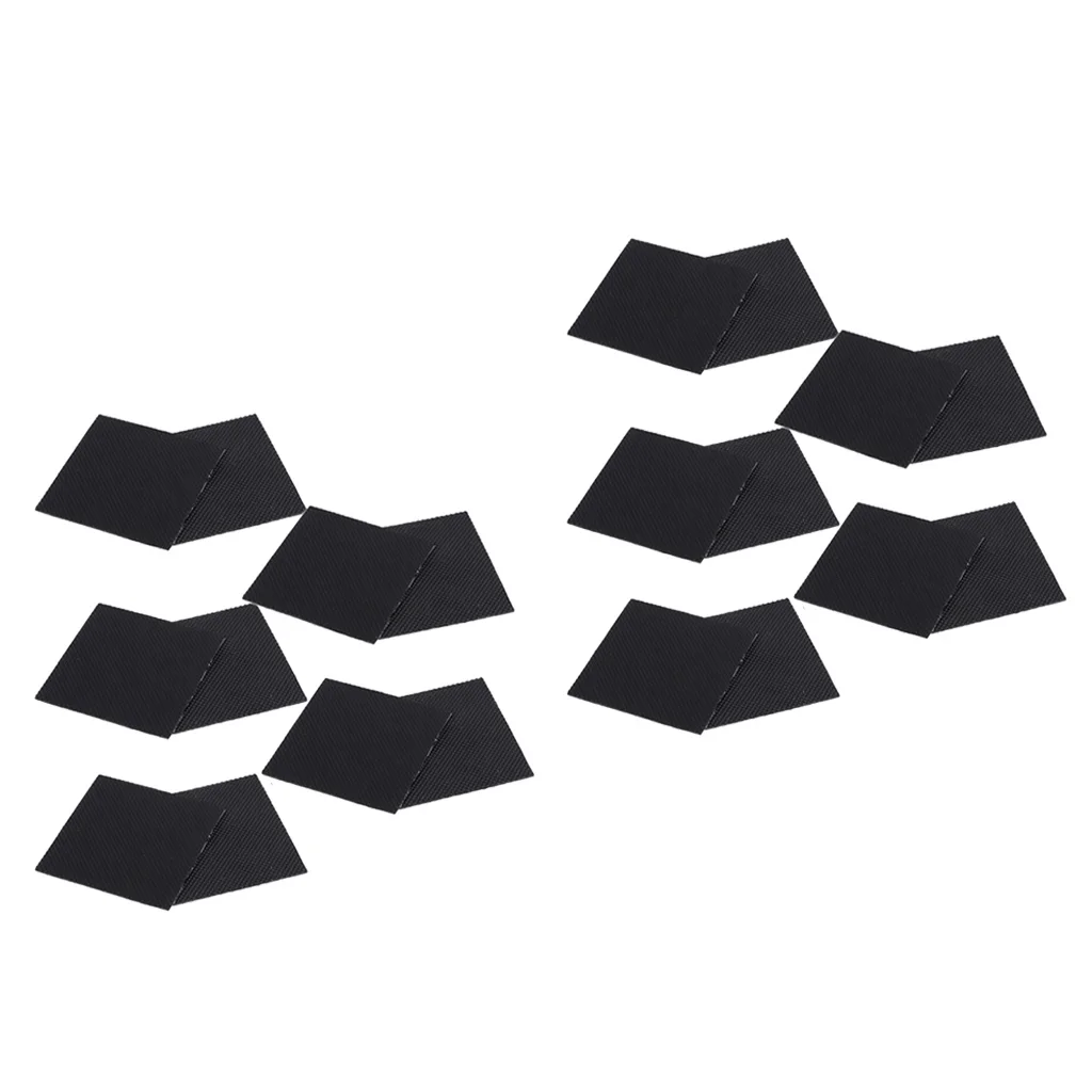 10Pairs Rubber Shoe Grip Anti Slip Self Adhesive Shoe Soles Self Stick On Shoes Pads