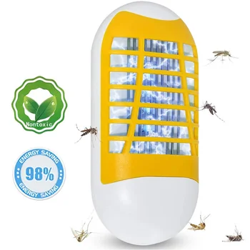 

Electric Mosquito Killer Lamp Silent Electronic Insect Killer Fly Insect Trap Anti Mosquito Pest Control Killing Pest Repellent