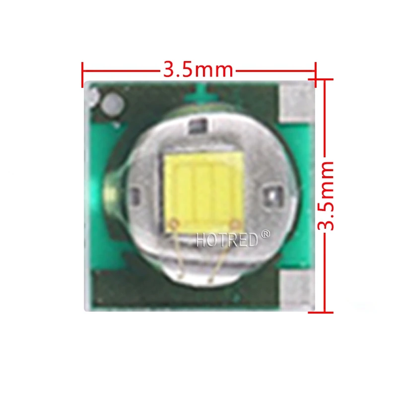 100 шт 1 3 Вт CREE 3535 LED холодный белый 10000K 20000K фонарик свет высокая мощность