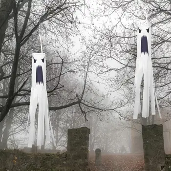 

Ghost Wind Sock Chime Hanging Pendant Halloween Decoration Party Supplies Props decoration for Halloween party
