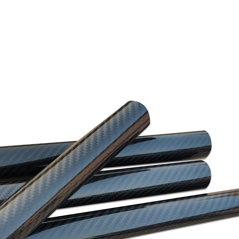 1 Pcs 1000mm 3K Carbon Fiber Tube Diameter 16mm 17mm 18mm 19mm 20mm 22mm Glossy Surface for Plant Protection Aircraft