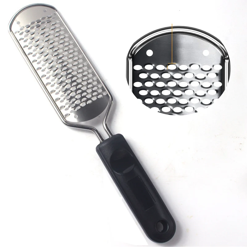 EZGOODZ Foot Grater for Dead Skin, White 3-in-1 Colossal Foot Rasp Foot  File and Callus Remover with Small Scraper, 2-Sided Pedicure Foot File,  Durable Metal Foot File Professional Stainless Steel 