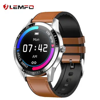 

LEMFO Newest Full Touch Smart Watch Men Bluetooth Calls Heart Rate Blood Pressure Monitor Smartwatch Men Multiple Sports Modes
