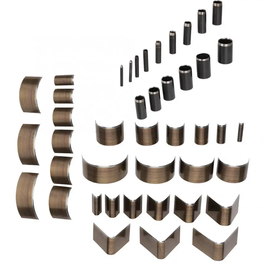Leather Hole Puncher Leather Hole Punch Leather Punch Tool Round Hole Punch Cutter Set Hole Punch Cutter Set Round Hole Punch Set Leather V Shape Punch DIY Leather Punch Tool Tail Cut Puncher Rounded Knife Round Belt Perforated Accessory Set