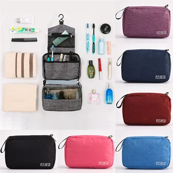 

Travel Cosmetic Makeup Toiletry Bag Wash Waterproof Storage Toilet Hanging Pouch For Men Women