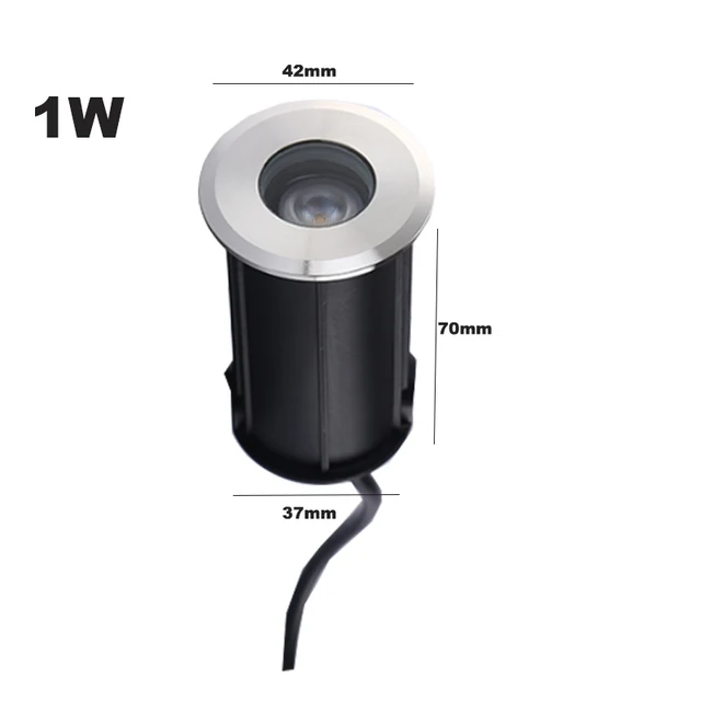Waterproof 5W 10W 3W LED Underground Light Ground Garden Path Floor Lamp Outdoor Inground Buried Yard  Landscape 220v DC12v 1W